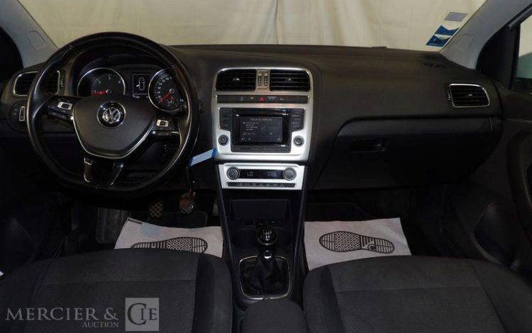 VOLKSWAGEN POLO 1.4 TDI 90CH BLUEMOTION SPORT LINE BLANC DS-470-TB