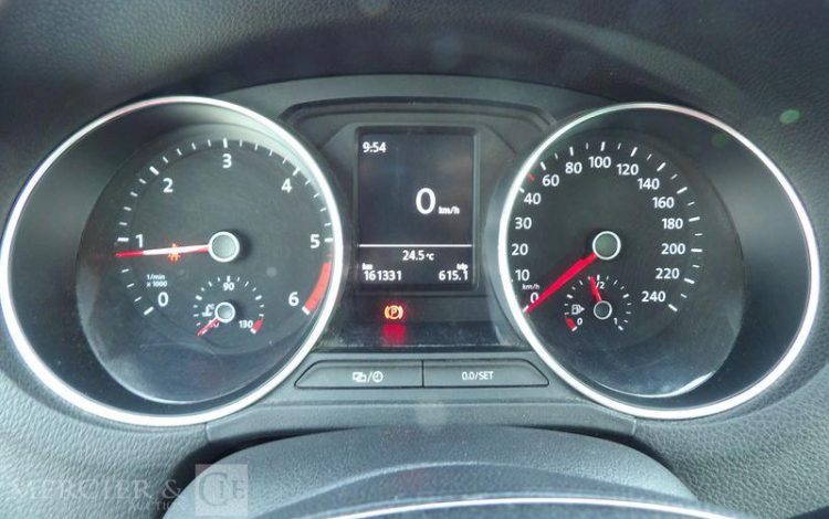 VOLKSWAGEN POLO 1.4 TDI 90CH BLUEMOTION SPORT LINE BLANC DS-470-TB