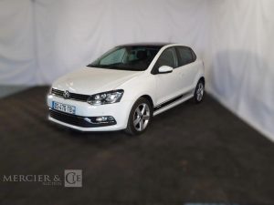 VOLKSWAGEN POLO 1.4 TDI 90CH BLUEMOTION SPORT LINE BLANC DS-470-TB