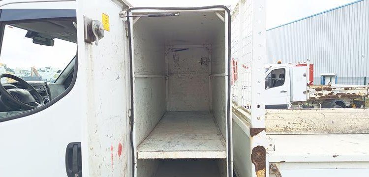 IVECO 35C13  BENNE SIMPLE CABINE COFFRE BLANC DV-708-LQ