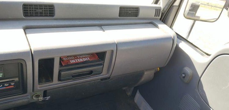 NISSAN CABSTAR 3,0 TD 125 CV AVEC NACELLE MULTITEL 160 ALU DS – DIESEL – 4774 HEURES BLANC DZ-453-YV