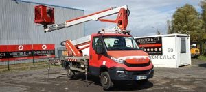 MULTITEL DAILY AVEC NACELLE MULTITEL MX250 25M – NON ROULANT  DZ-988-XH