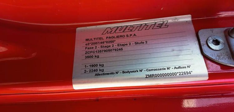 MULTITEL DAILY AVEC NACELLE MULTITEL MX250 25M – NON ROULANT  DZ-988-XH