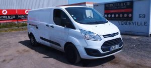 FORD TRANSIT CUSTOM I 290 L2H1 2,2 TDCI 16V DPF  FOURGON MOYEN S&S 125CV – DIESEL BLANC EB-282-PJ