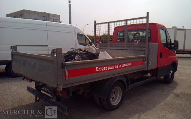 IVECO 35C13 BENNE SIMPLE CABINE COFFRE  EB-350-EL