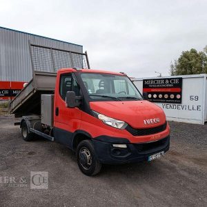 IVECO 35C13 BENNE SIMPLE CABINE COFFRE  EC-597-MX