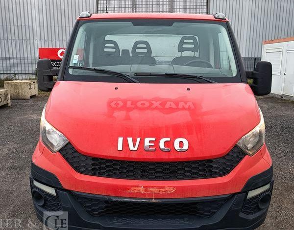 IVECO 35C13 BENNE SIMPLE CABINE COFFRE  EC-597-MX