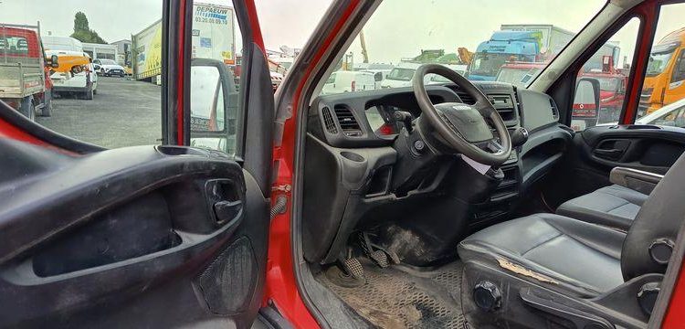 IVECO 35C13 BENNE SIMPLE CABINE COFFRE  EC-597-MX