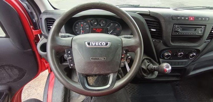 IVECO 35C13 BENNE SIMPLE CABINE COFFRE  EC-597-MX