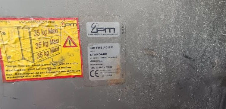 IVECO 35C13 BENNE SIMPLE CABINE COFFRE  EC-597-MX