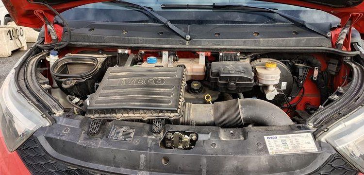 IVECO 35C13 BENNE SIMPLE CABINE COFFRE  EC-597-MX