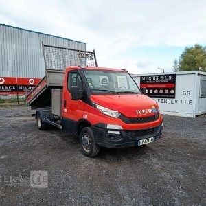 IVECO 35C13 BENNE SIMPLE CABINE COFFRE  EF-671-JN