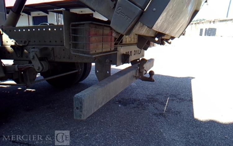 IVECO 35C13 BENNE SIMPLE CABINE COFFRE  EG-194-HA