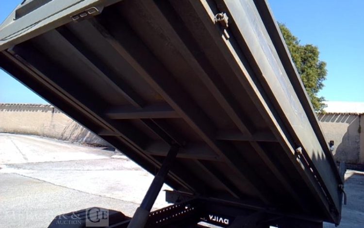 IVECO 35C13 BENNE SIMPLE CABINE COFFRE  EG-194-HA