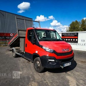 IVECO 35C13 BENNE SIMPLE CABINE COFFRE  EG-671-QG