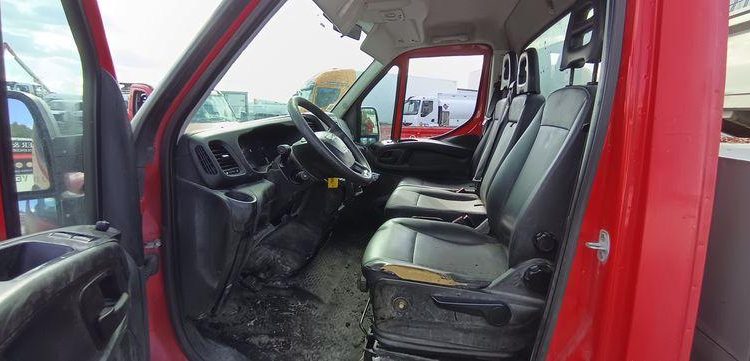 IVECO 35C13 BENNE SIMPLE CABINE COFFRE  EG-671-QG