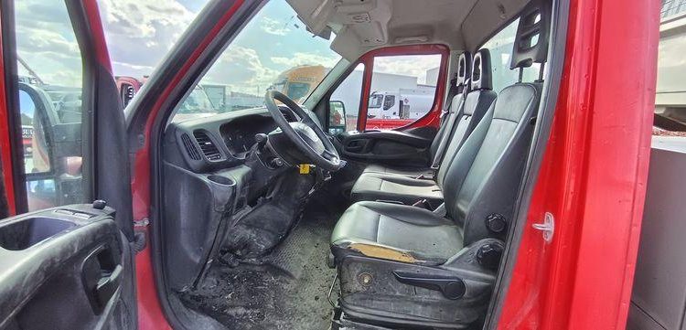 IVECO 35C13 BENNE SIMPLE CABINE COFFRE  EG-671-QG