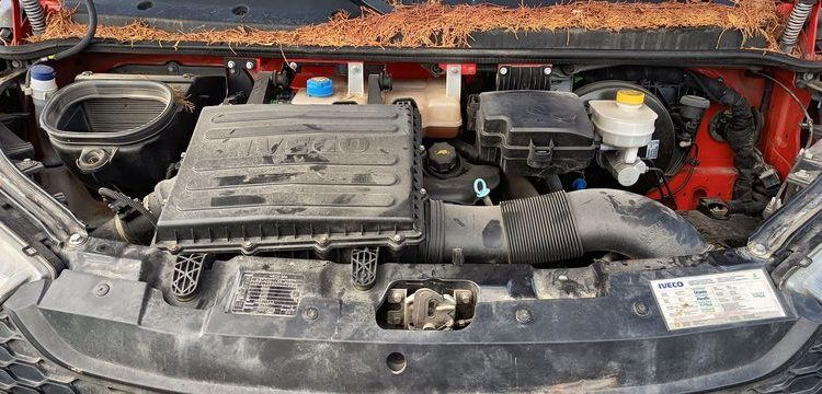 IVECO 35C13 BENNE SIMPLE CABINE COFFRE  EG-671-QG