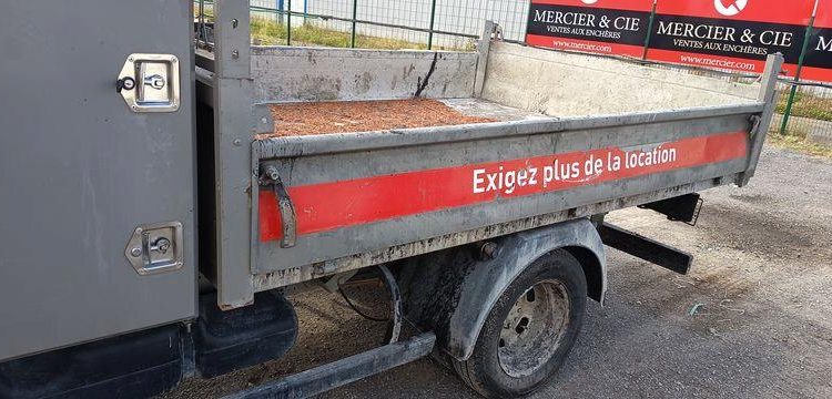 IVECO 35C13 BENNE SIMPLE CABINE COFFRE  EG-671-QG