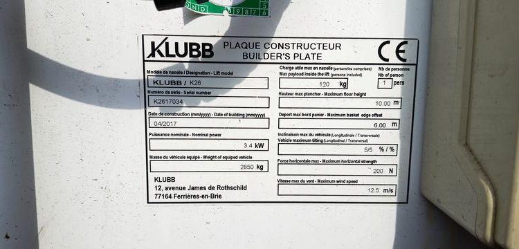 RENAULT MASTER NACELLE BLANC EM-854-SE