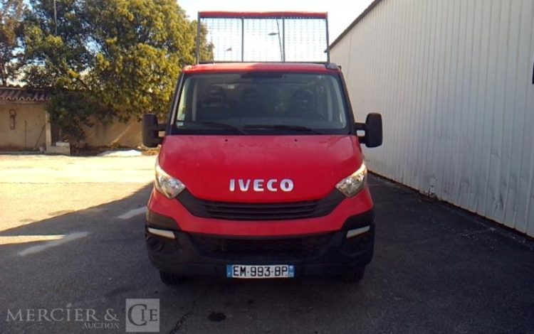IVECO 35C12 BENNE SIMPLE CABINE COFFRE  EM-993-BP