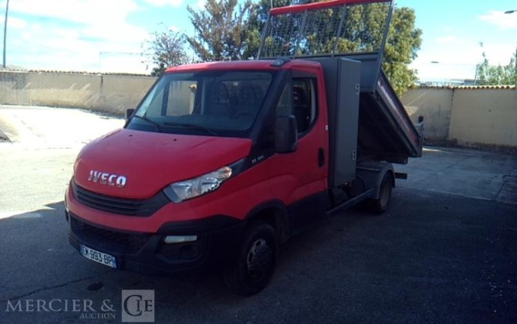 IVECO 35C12 BENNE SIMPLE CABINE COFFRE  EM-993-BP