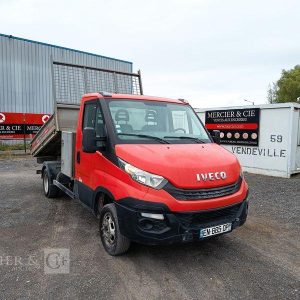 IVECO 35C12 BENNE SIMPLE CABINE COFFRE  EN-665-DP