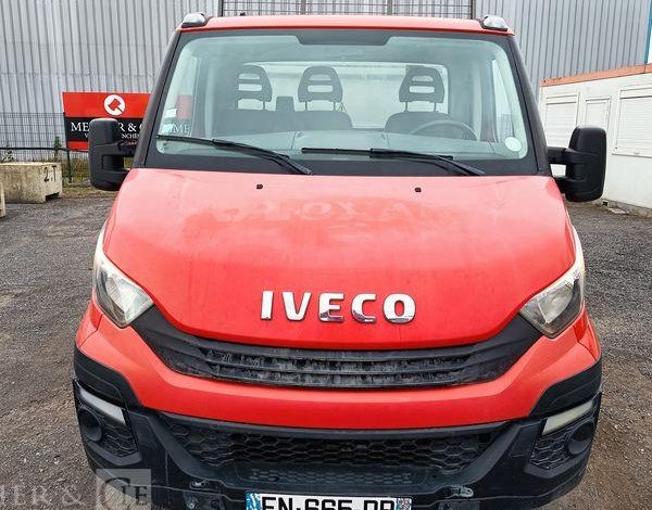 IVECO 35C12 BENNE SIMPLE CABINE COFFRE  EN-665-DP