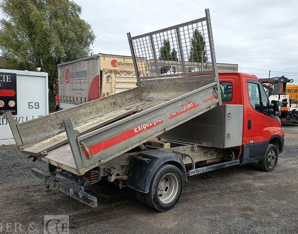 IVECO 35C12 BENNE SIMPLE CABINE COFFRE  EN-665-DP
