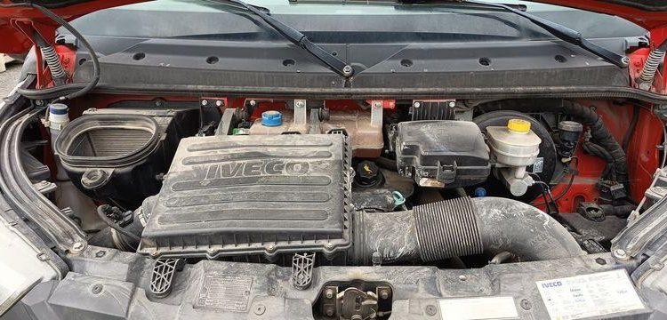 IVECO 35C12 BENNE SIMPLE CABINE COFFRE  EN-665-DP