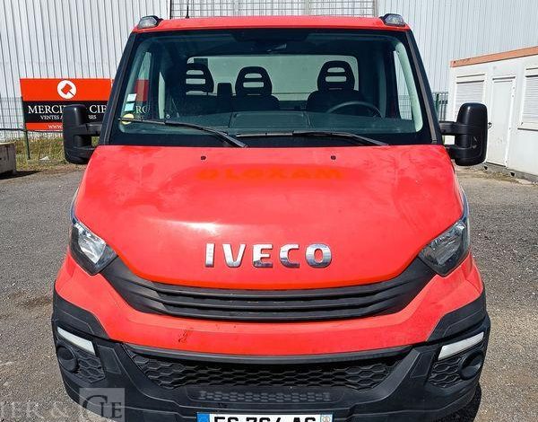 IVECO 35C12 BENNE SIMPLE CABINE COFFRE  ES-764-AS