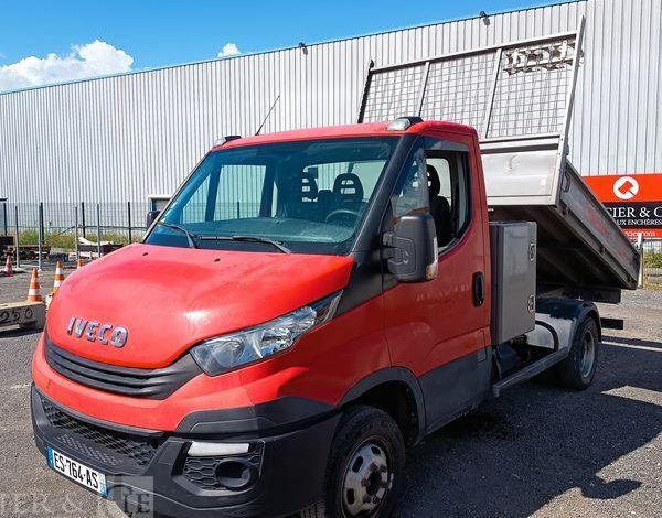 IVECO 35C12 BENNE SIMPLE CABINE COFFRE  ES-764-AS