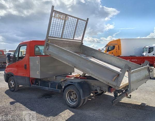 IVECO 35C12 BENNE SIMPLE CABINE COFFRE  ES-764-AS