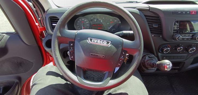 IVECO 35C12 BENNE SIMPLE CABINE COFFRE  ES-764-AS
