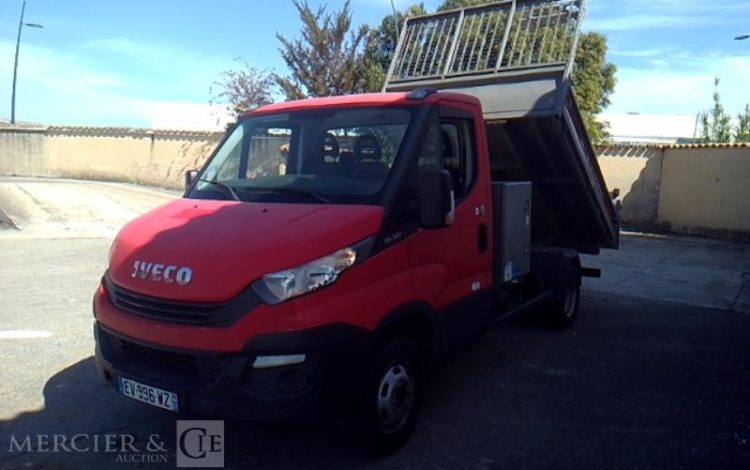 IVECO 35C12 BENNE SIMPLE CABINE COFFRE  EV-996-WZ