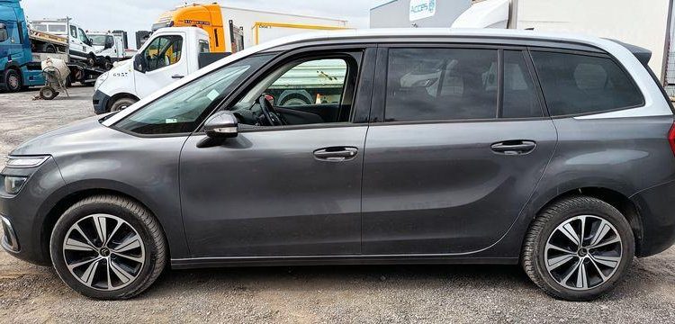 CITROEN GRAND C4 SPACETOURER 2.0 BLUEHDi FAP 16V EAT8 S&S 163 CV BOITE AUTO – 180173 KMS GRIS EY-247-HC