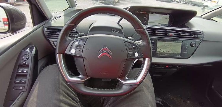 CITROEN GRAND C4 SPACETOURER 2.0 BLUEHDi FAP 16V EAT8 S&S 163 CV BOITE AUTO – 180173 KMS GRIS EY-247-HC