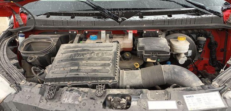 IVECO 35C12 BENNE SIMPLE CABINE COFFRE  EY-550-GC