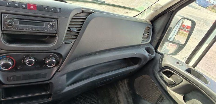 IVECO DAILY 35C12 2,3D 16V 116CV BENNE AVEC COFFRE ACIER DIESEL  – 164019 KMS BLANC FA-377-CK