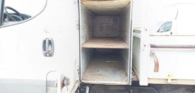 IVECO DAILY 35C12 2,3D 16V 116CV BENNE AVEC COFFRE ACIER DIESEL  – 164019 KMS BLANC FA-377-CK