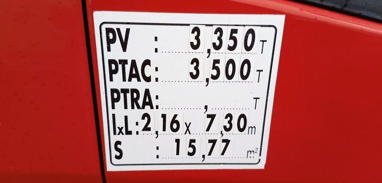 IVECO 35S12 AVEC NACELLE GSR 169TR+E6 16M  FC-026-YL