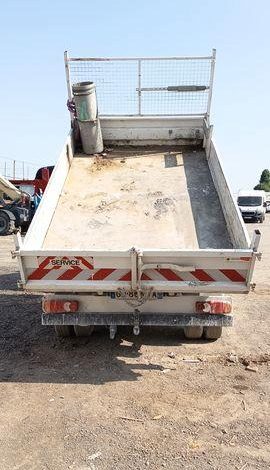 RENAULT MASTER R3500RJ 2,3 DCI 16V 165CV BENNE AVEC COFFRE ACIER DIESEL – 64896 KMS – BLANC GD-865-TA