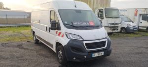 PEUGEOT BOXER 2.2 BLUE HDI S&S 140CV FOURGON RALLONGE REHAUSSE BLANC GF-780-MF