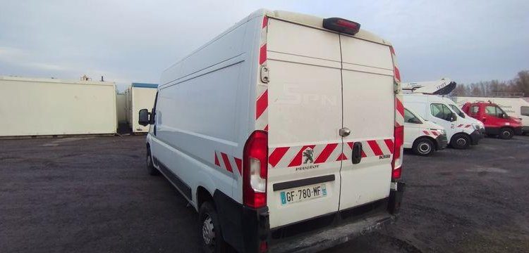 PEUGEOT BOXER 2.2 BLUE HDI S&S 140CV FOURGON RALLONGE REHAUSSE BLANC GF-780-MF