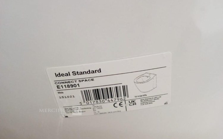 autre Lot de 2 bidets Connect Space E118901 , de la marque Ideal Standard  601