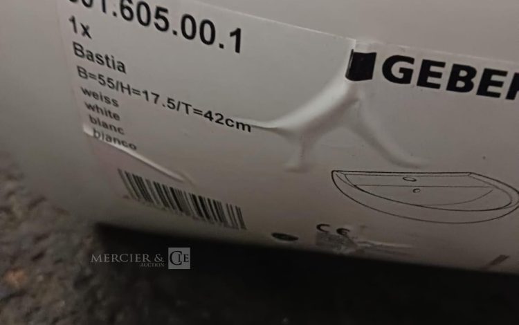 autre Lot de 3 lavabos avec pieds , lavabo de la marque Geberit  604