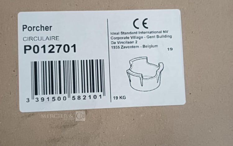 autre Lavabo circulaire PORCHER P012501  diamètre  95cm ,  avec le support P012701  607