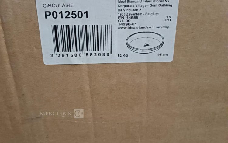 autre Lavabo circulaire PORCHER P012501  diamètre  95cm ,  avec le support P012701  607