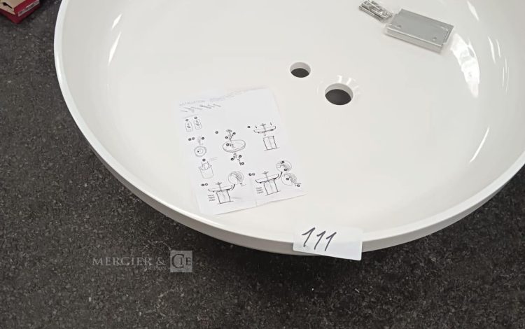 autre Lavabo circulaire PORCHER P012501  diamètre 95cm ,  avec le support P012702  608