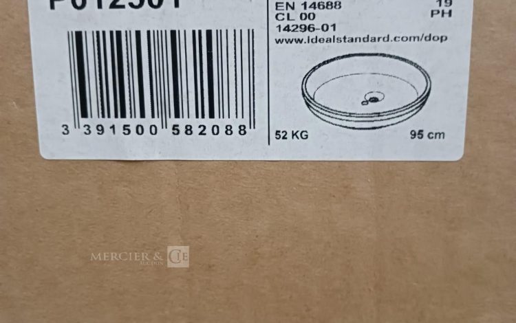 autre Lavabo circulaire PORCHER P012501  diamètre 95cm ,  avec le support P012702  608